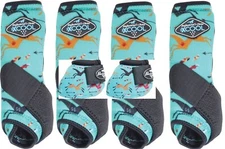 Professional's Choice 2xCool Sport Boots Value 4 Pack w/ Bells  Pony Tracks M