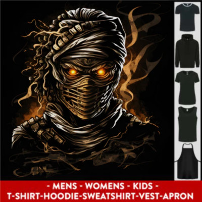 Eine ägyptische Dämonin Mumie Evil Eyes Herren Damen Kinder Unisex