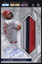[DIGITAL CARD] Topps Bunt 2023 PAUL GOLDSCHMIDT HOME RUN KINGS RELIC SIG, STL