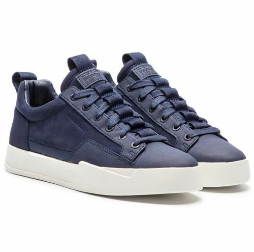 G-Star Raw Rackam Core Sneakers Navy Blue High-Quality Eco Leather Trainers  | eBay