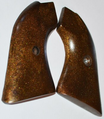 FIE Excam Tanfoglio TA76, TA22 pistol grips dark brown plastic
