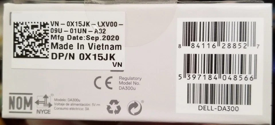 NEW Dell DA300 USB-C Mobile Adapter - Image 4 of 4