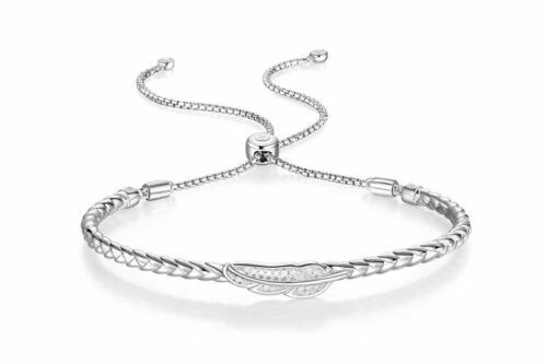 Bracciali di lusso di argento in argento sterling pietra principale zircone