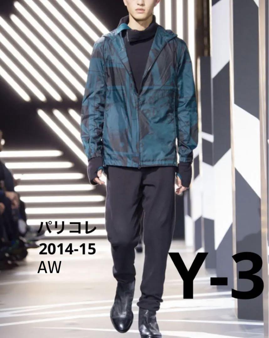 2015 パリコレ　Y-3 YAMAMOTO バックパック一体型ナイロンJKT 2015 Paris Collection Y-3 YAMAMOTO Backpack Integrated Nylon JKT