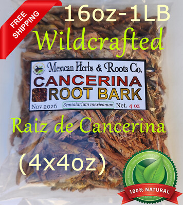 16oz Cancerina,Cancerina bark, cancerina raiz/root bark herbal tea Wildcrafted