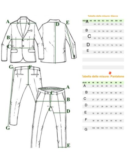 Traje Hombre Negro Fresco Lana Made IN Italy 46 48 50 52 54 56 58 60 Dr 6 Boda - Imagen 11 de 11