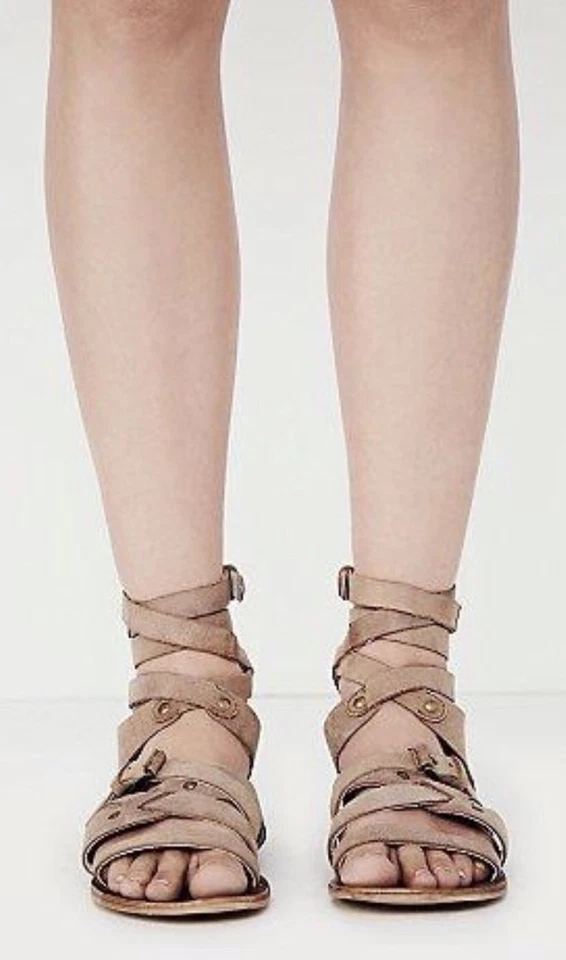 Женские гладиаторские сандалии Free People Durango металлические размер 5,5 - Изображение 3 из 4