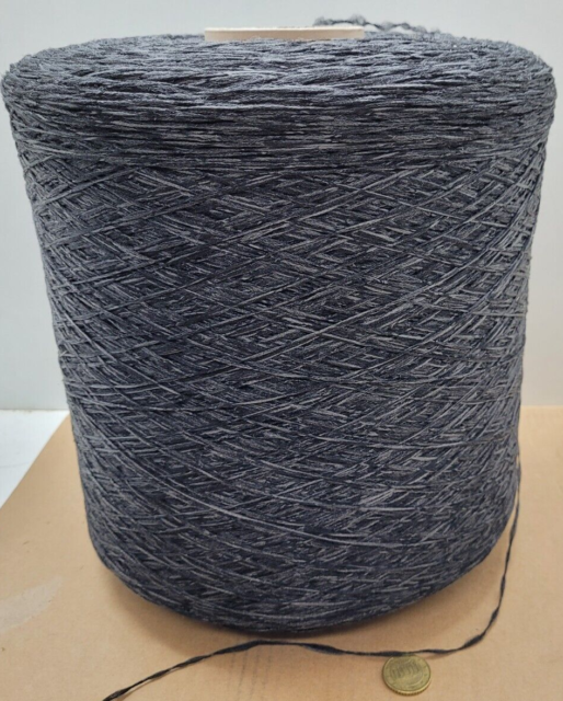 Lana filato maglia tessitura & uncinetto | nero/grigio filato effetto 4 kg 16000 m pay170/2-