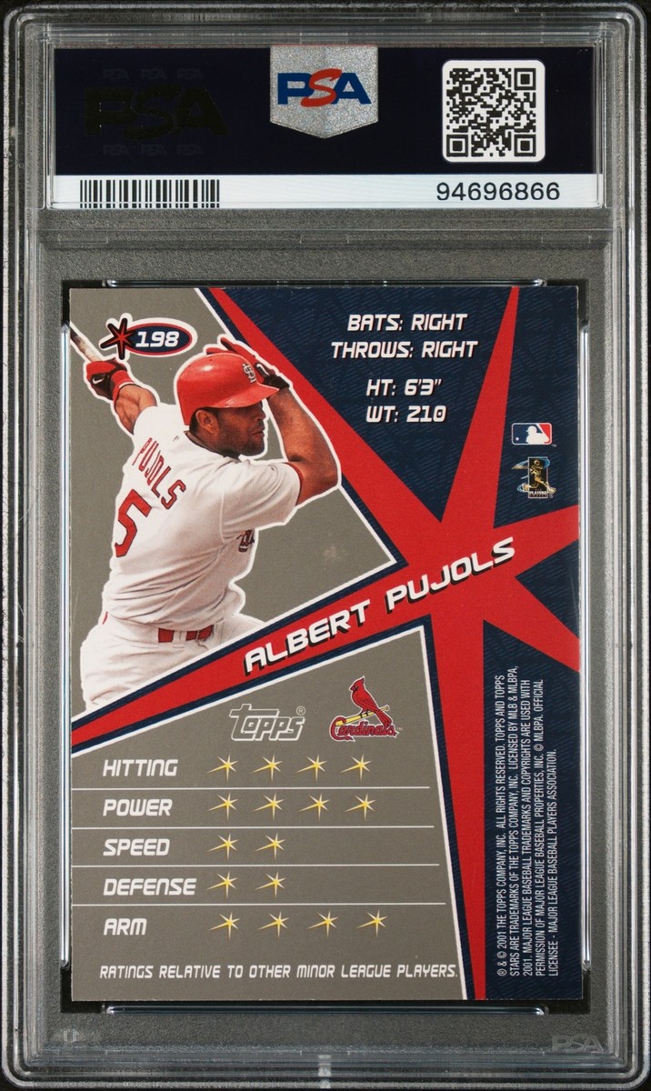その他 Albert Pujols RC topps Albert Pujols 2001 Topps Chrome Traded T247 SP Rookie Card