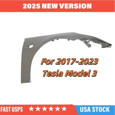 Front Right Passenger Fender For Tesla Model 3 2017-2023 1081400E0D New