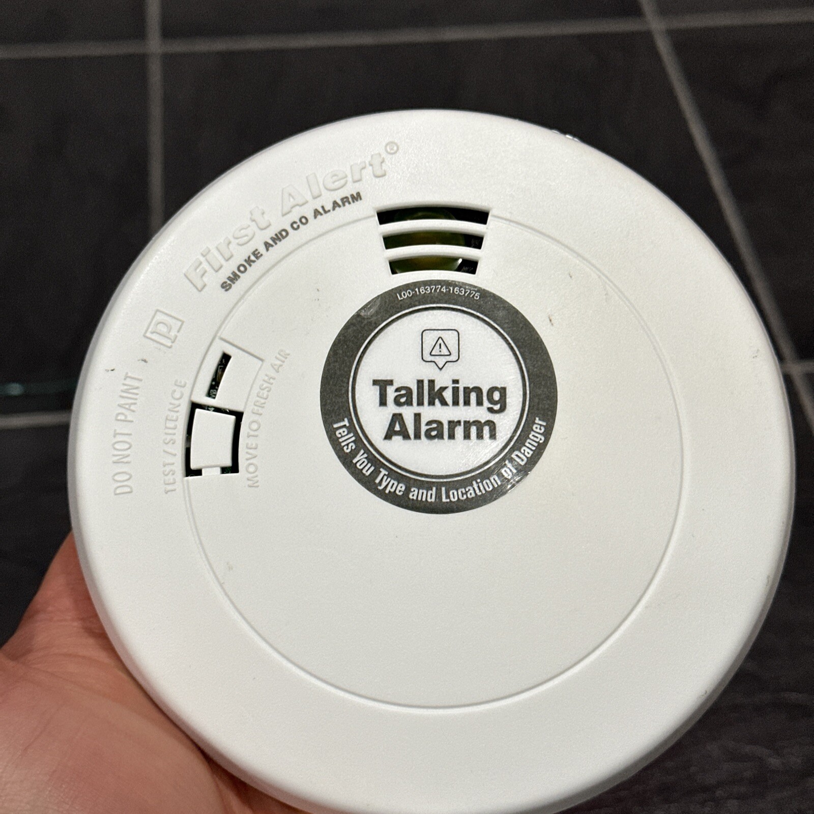 First Alert 2in1 Smoke and Carbon Monoxide Alarm Talking Alarm Model