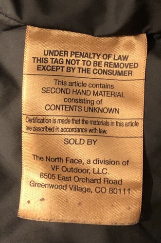 THE NORTH FACE Boys' North Down Fleece-Lined Parka, Almond Butter, XS - USED - Picture 9 of 10