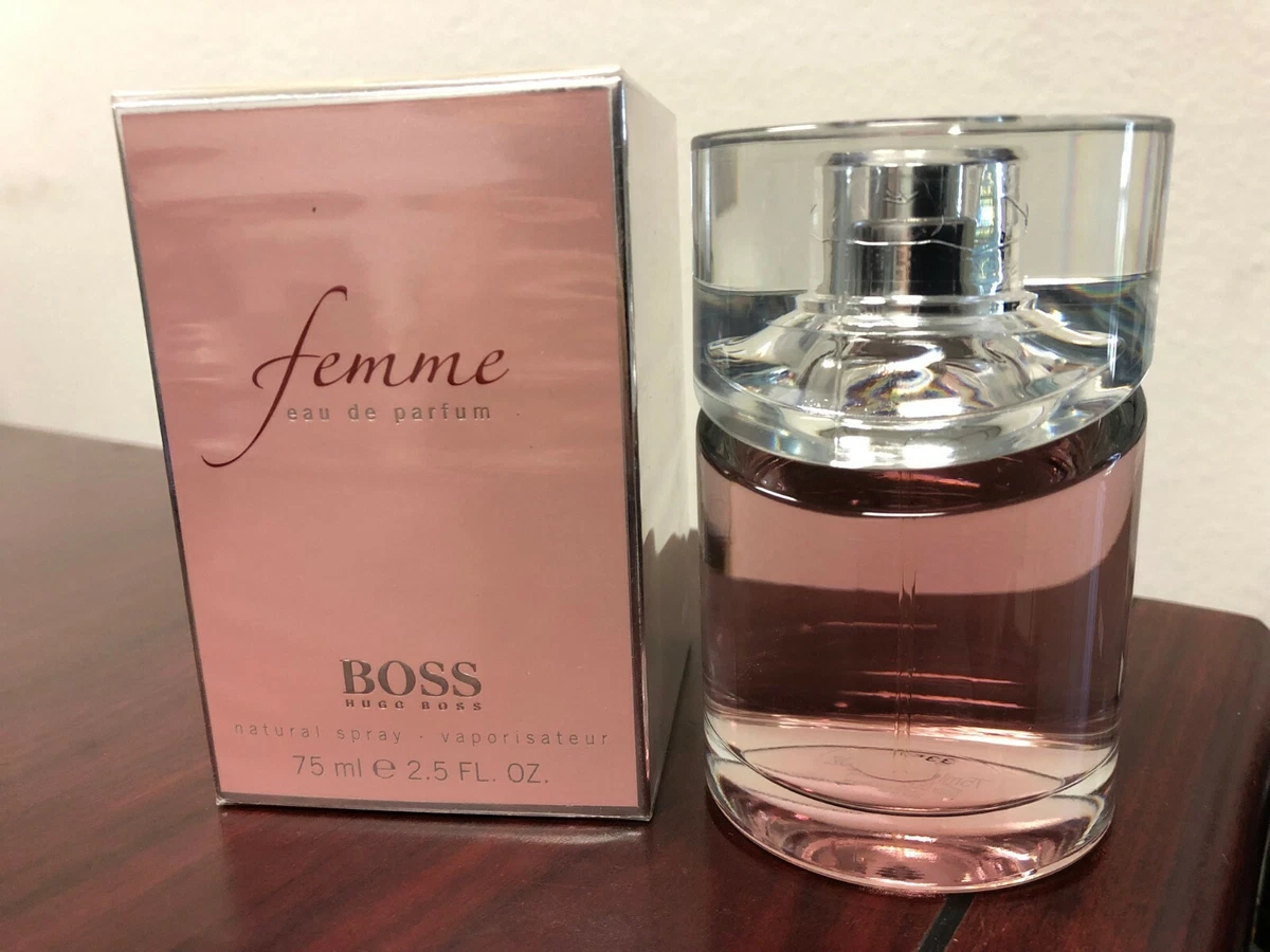 BOSS FEMME by HUGO BOSS 2.5 FL oz 75 ML Eau De Parfum Spray Sealed Box eBay