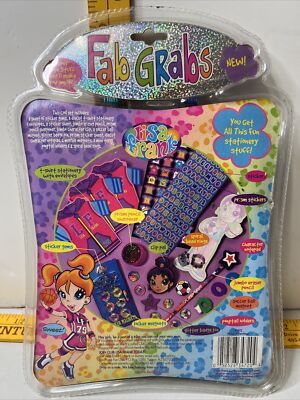 Lisa Frank FAB GRABS Stationay set Brand New Unopened