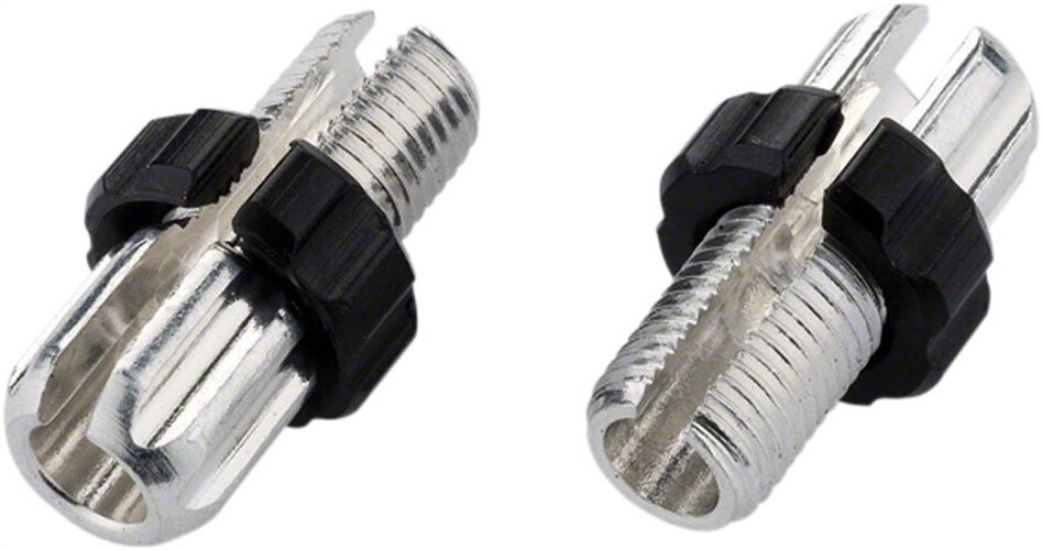 Регулировочный бочкообразный мешок из сплава с прорезями M10 на 10 штук серебристыйчерный 4290₽