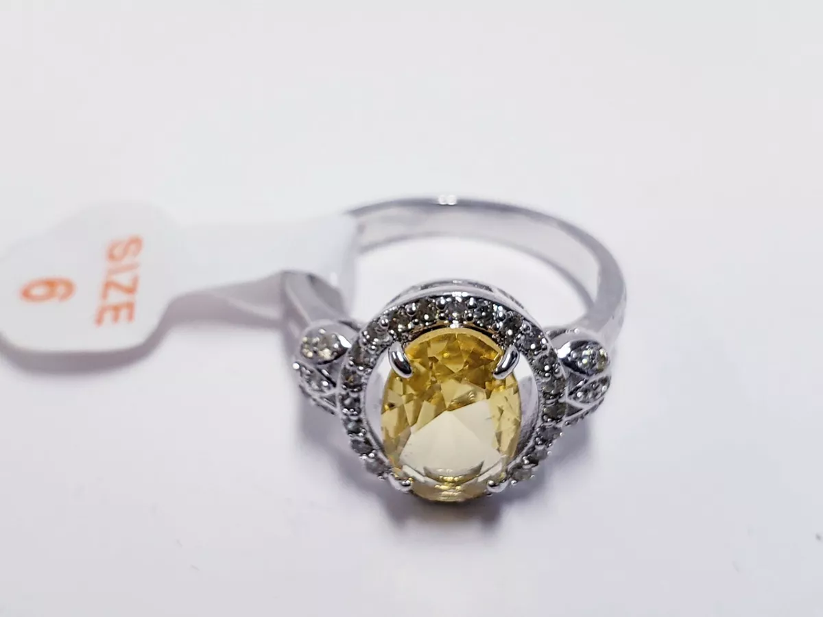 Triple rhodium plated band deals