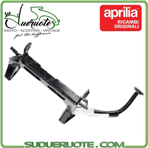 Cavalletto Centrale Nero in Metallo per Aprilia Scarabeo Light 125 200 2007-2012 - Foto 3 di 24