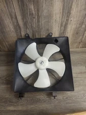 AC Condenser Radiator Cooling Fan Assembly For 2001-2005 Honda Civic 1.7L