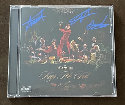 *Signed Sleeve* The Warning Keep Me Fed CD - Autographed - All 3 members