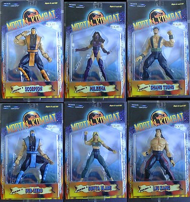 MORTAL KOMBAT Full Set Infinite Concepts 2000 Unopened Case Fresh! C.O.G.J.I.T. 