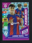 ADRENALYN XL 2023-24 LIMITED EDITION PLATINUM LAMINE YAMAL ROOKIE FC BARCELONA