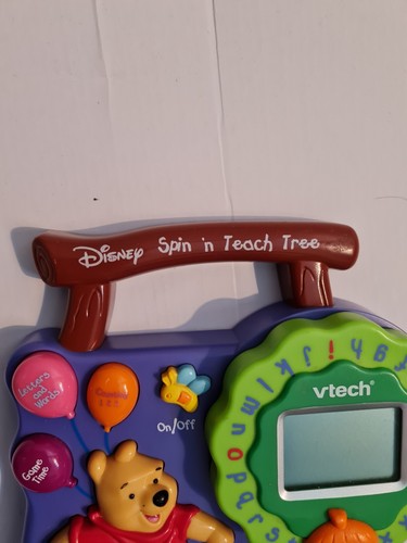 VTech Winnie the Pooh Spin n Teach Tree super RARE might need some fixing screen - Picture 6 of 10