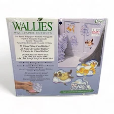 Cloud Nine Cats Wallies Tabby Siamese 25 Count Kitten Wall Stickers Decals NIP