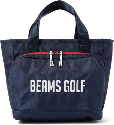BEAMS GOLF Big Pocket Cart Bag Keep warm/cool Navy Tote bag New From Japan