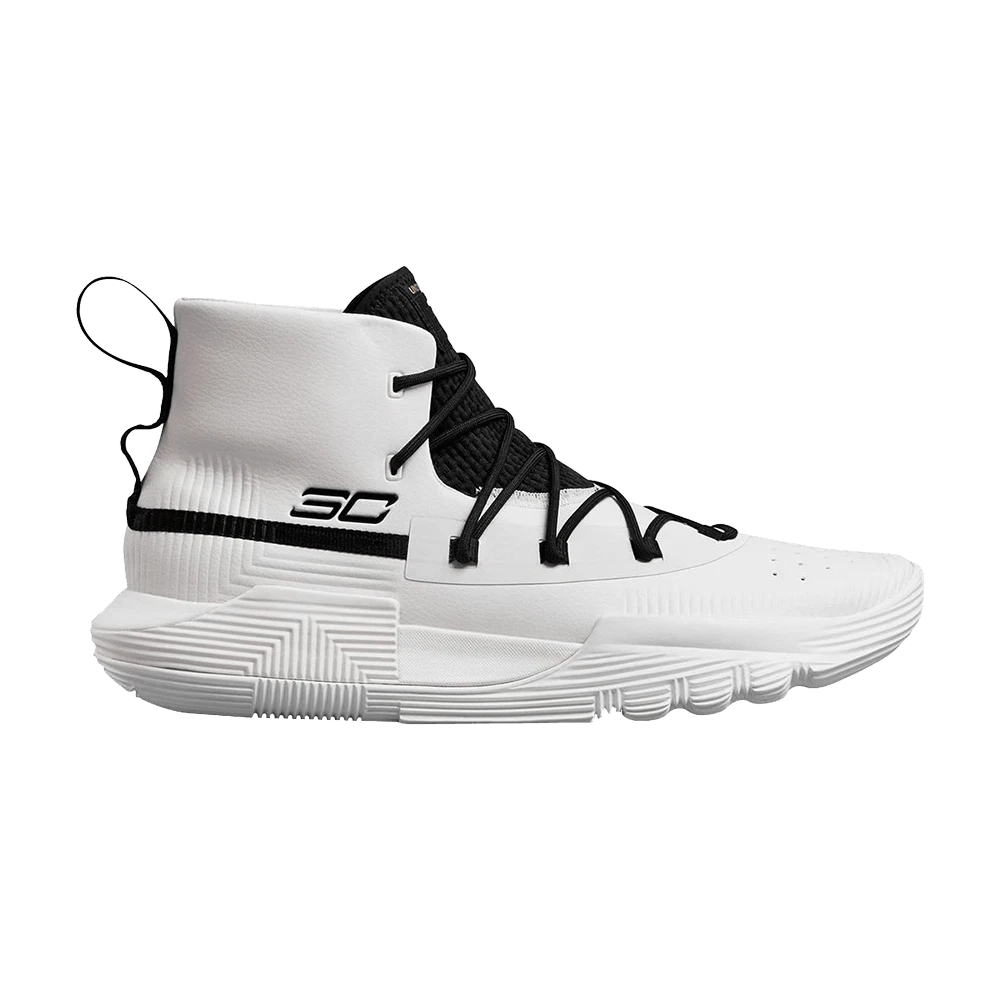 Under Armour SC CURRY 3Zer0 II Zero 2 Basketball Shoes Men 8.5 White  3020613-103