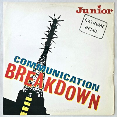 BOOGIE / DISCO-FUNK - JUNIOR - COMMUNICATION BREAKDOWN - EXTREME REMIX IMPORT OG