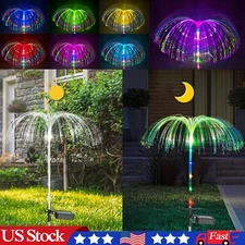 Solar Garden Lights - 7 Color Changing Stakes for Pathways & Lawns | Waterproof