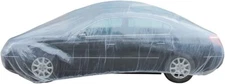 Seal Skin Covers Waterproof Disposable Car Cover for SUV, Sedan, Sport Cars Plas