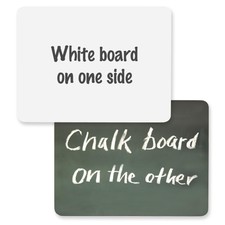 Chenille Kraft 2-in-1 Board Chalk/Whiteboard Combo CKC9883