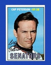 1967 Topps Set-Break #387 Cap Peterson NR-MINT *GMCARDS*