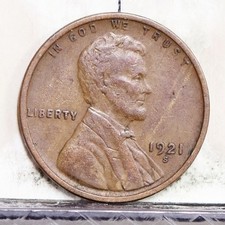 1921-S Lincoln Wheat Cent XF (#58516-L)