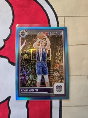 Kevin Huerter- Light Blue /15- 2023-24 Panini Hoops Premium Stock #198- Kings