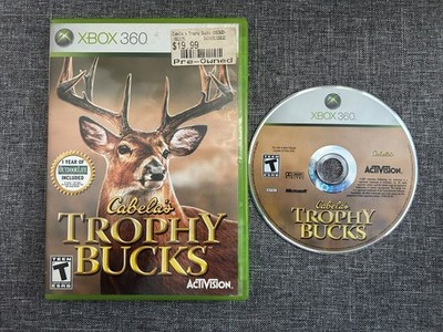 Cabelas Trophy Bucks Xbox 360 2007 Hunting Adventure Pre-Owned