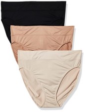 Warner's womens Allover Breathable Hi-cut Panty X-Large
