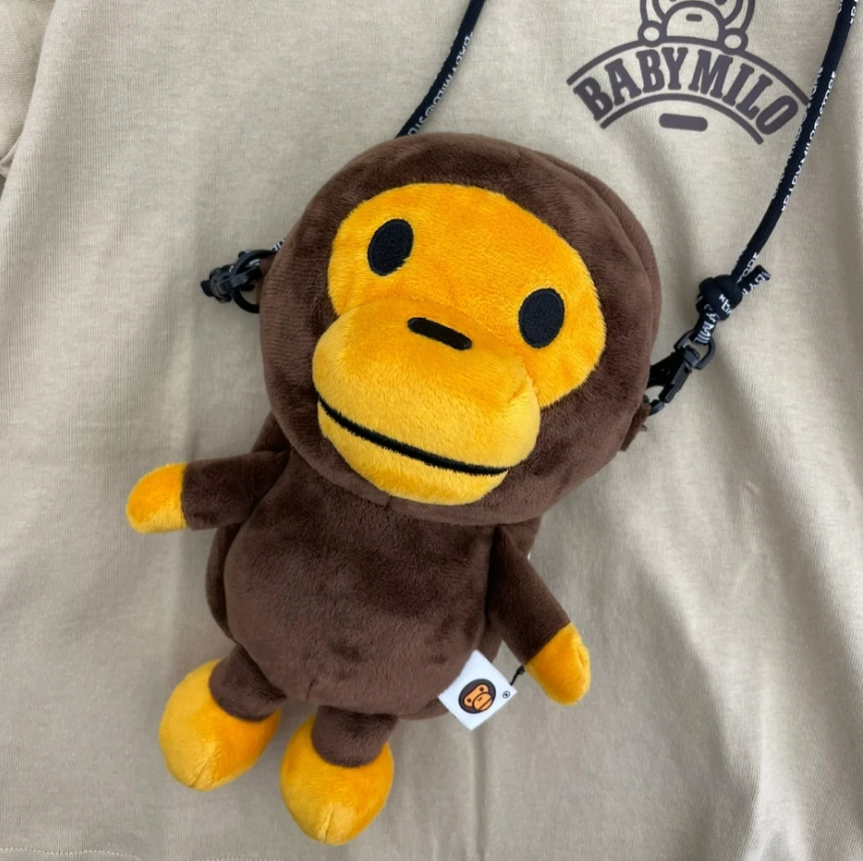 BAPE Baby Milo Monkey Mobile Bag – Crossbody Shoulder Bag for Men & Women – NWT