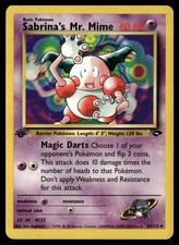 Sabrina's Mr. Mime 59/132 2000 Gym Challenge 1st Edition LP on eBay