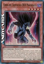 TWILIGHT CROW MASKED HERO • Super R • MZMU IT014 • 1Ed • Yugioh!