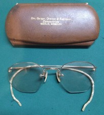 Antique America Optical 1/10 12K GF Eyeglasses With Case Gold Filled