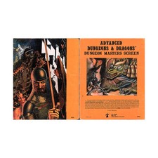 TSR AD D 1st Ed Dungeon Master's Screen 4th Bag Fair 