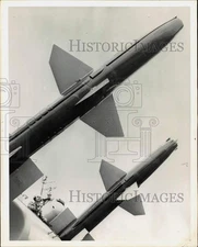1962 Press Photo Talos Missiles System Aboard USS Galveston - tub25527