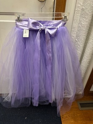 2 TuTus! Beautiful full length Lavender TuTu and one White High Low Style  OSFM