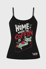 KILLSTAR Vest Black Coffin Cami