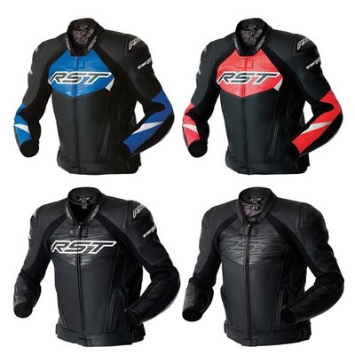RST Tractech Evo D3O Herren Motorrad Lederjacke Sport Rennrad