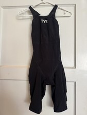 TYR Invictus Tech Suit Size 30 Regular Black Swimming