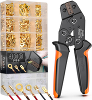 Crimpzange FlachsteckhüLsen Set FüR Kabelschuhe 0,5-1,5 Mm², 300 StüCk