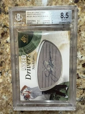 2014 SP Game Used Inked Drivers Jack Nicklaus BGS 8.5 10 Driver Auto